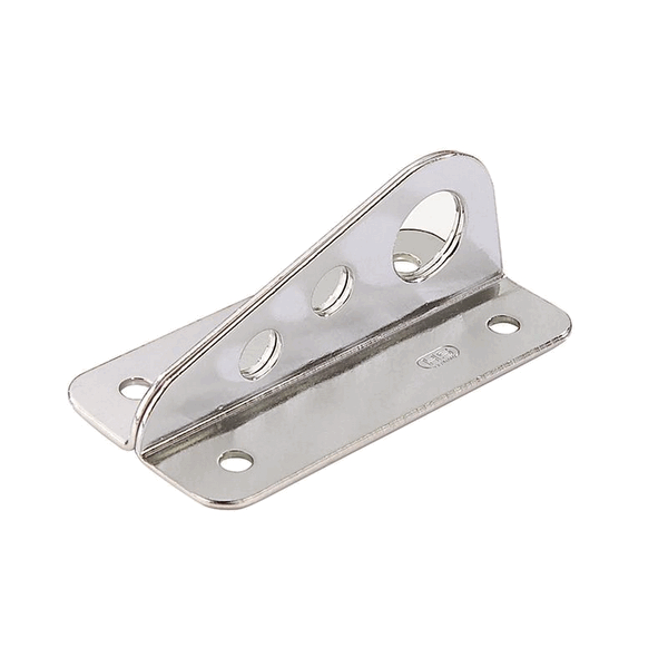 Bainbridge International > Bow Plate 75 x 40 x 31mm Stainless Steel