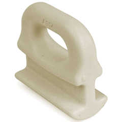 Sail Slide Plastic White Selden 14mm x 30mm