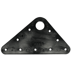 Headboard 100mm x 115mm x 142mm Black 