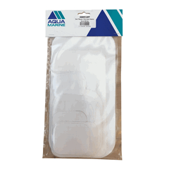 Sail Repair Patches Assorted Sizes Heavy Duty White