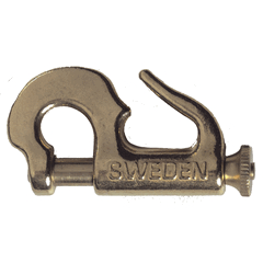 Swedish Brass Piston Jib Hanks #0 Knock-On 44mm