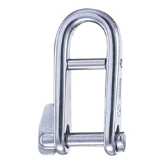 Wichard #81432 Halyard Shackle 5mm Stainless Steel Key Pin Shackle + Bar