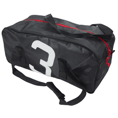 Sailcloth Sports Bag Medium Black 62 x 28 x 25cm - 35L
