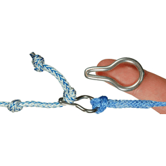 Clamcleat 4mm Q-Loks Pack of 2 with 1m Rope & Instructions