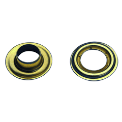 Self-piercing Grommets/Washers Size 1, Brass