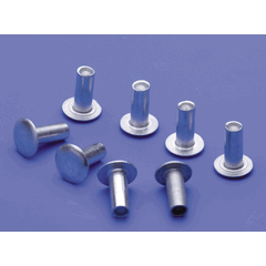 Aluminium Semi-Tubular Rivets 4.8 x 15.9mm ASTM 6063