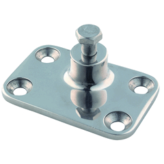 Side Mount Fitting 4-Hole Fixing 8mm (5/16'') Bolt Stainless Steel