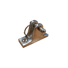 Deck Hinge Angled Base Quick Release Pin S/Steel