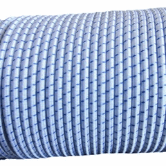 Stealth Shock Cord HMPE Cover 4mm Blue/White Fleck