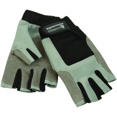Gloves XL Amara Reinforced Mesh Backed 5 Short Fingers + Adj Wrist Strap