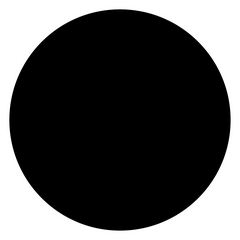 Circles 100mm Black 
