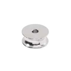 Sheave Sliding Bearing 8mm Brass Nickel-Plated, Dimension 20x9mm