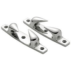 Handed Fairlead Cleat (Pair) 115mm Stainless Steel