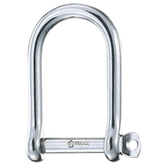 Wichard #1262 D-Shackle Extra Wide, 36x20mm Stainless Steel