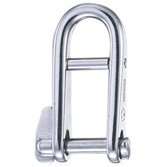 Wichard #81433 Key Pin Shackle With Bar 45x16mm Stainless Steel, Breaking Load 1700Kg
