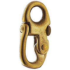 Snap Shackle 45x18mm Brass