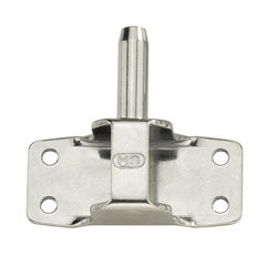 Transom Fitting 55.5mmx16mm, Hole Dia 5.3mm, Bolt Length 31.5mm Stainless Steel
