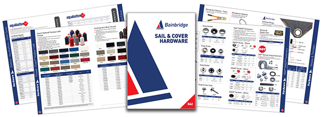 Front Cover of Sail  &Cover Hardware Catalogue