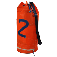 Sailcloth Duffel Bag Medium Orange 70 x 30cm - 43L