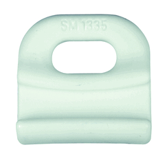 Sail Slide Plastic White Selden 15mm x 40mm