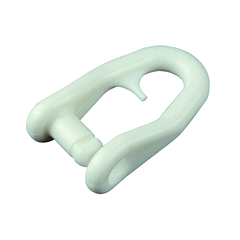 Sail Shackles Large Snap-In Anti Jamming Plastic