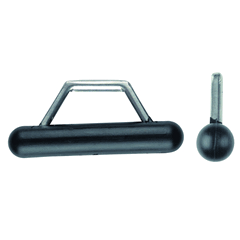 Sail Slide Plastic With Stainless Steel Bail Slug 8mm Dia Heavy Duty