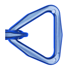 Tri-Ring For 25mm Webbing Acetal Plastic