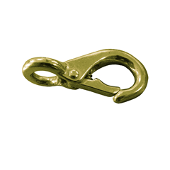 Snap Hooks #1 Brass 72mm Long 15mm Eye