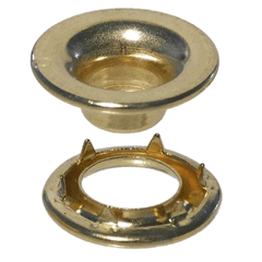 Stimpson #1 Brass Grommets 