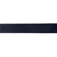 Webbing Heavy Weight 25mm  Polyester Black