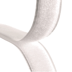 Catchy H&L 20mm White Sew-On Hook & Loop