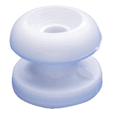 Lacing Buttons 10mm White 