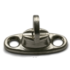 Turnbutton 8mm Depth Nickel