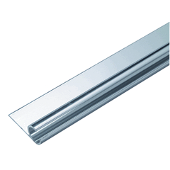 Aluminium Awning Track 2440mm Polished Finish