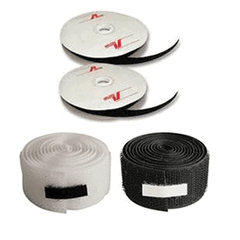 16mm White VELCRO® Brand Loop Only Sew On