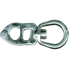 T5 Large Bail Snap Shackle With Black Oxide Finish