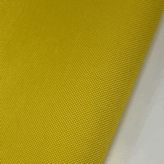 Anti Fray Bag Cloth Yellow 150cm Polyester 600D PU Coated