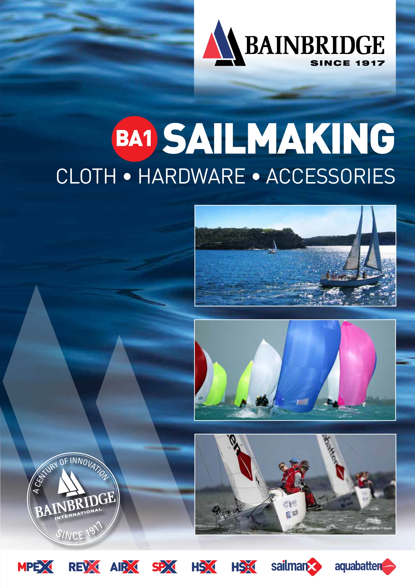Front Cover of Sailmaking Catalogue