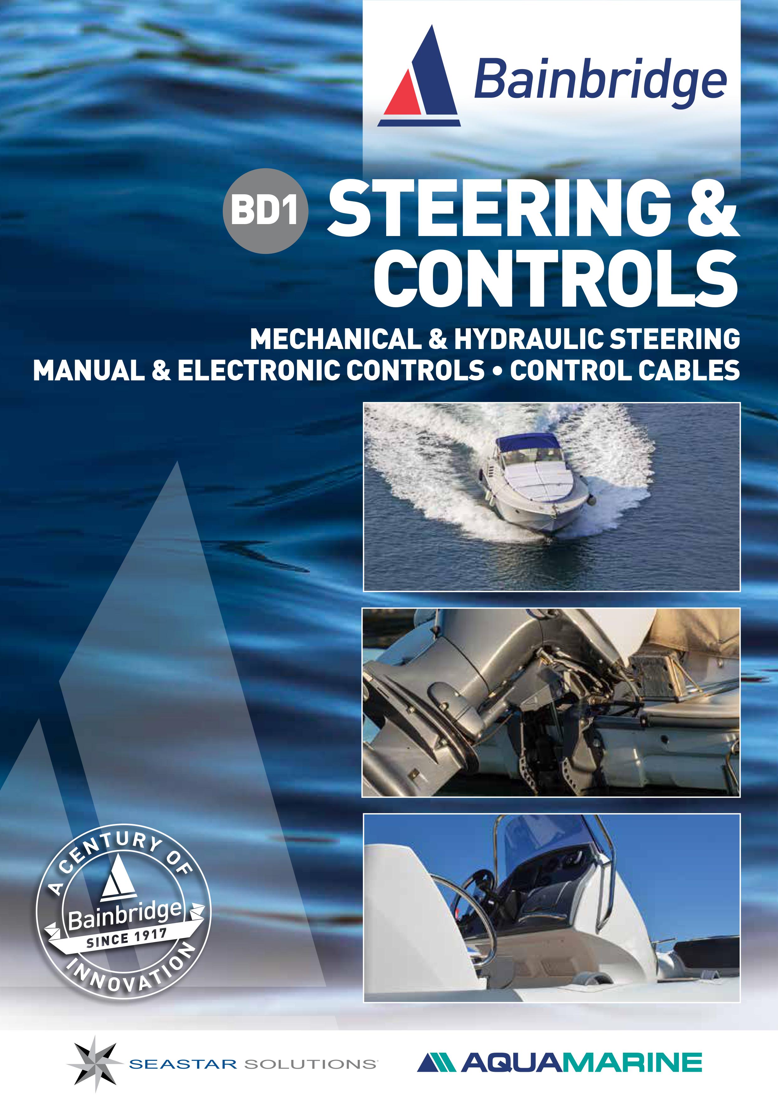 Front Cover of Steering & Controls Catalogue
