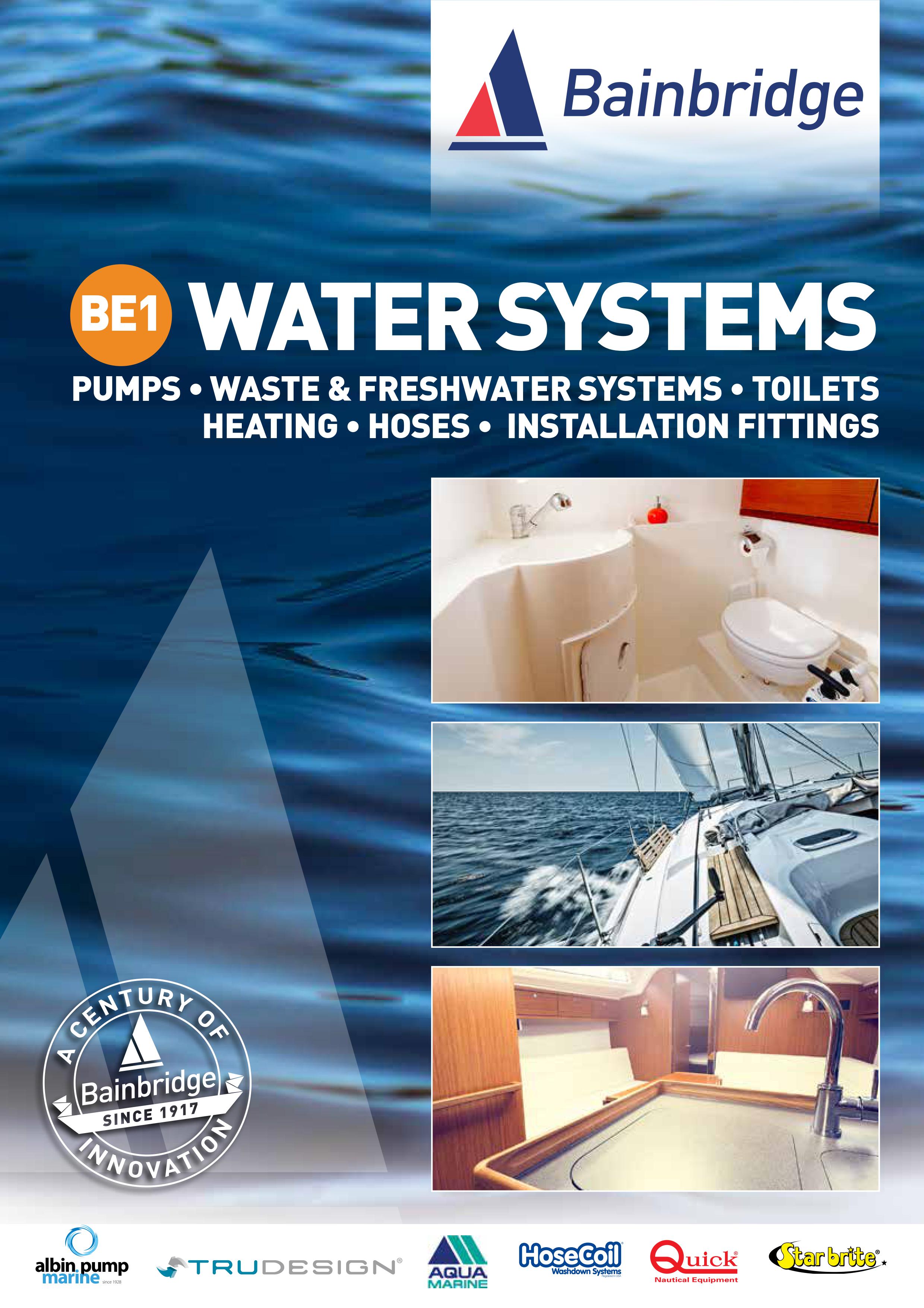Front Cover of Water Systems Catalogue